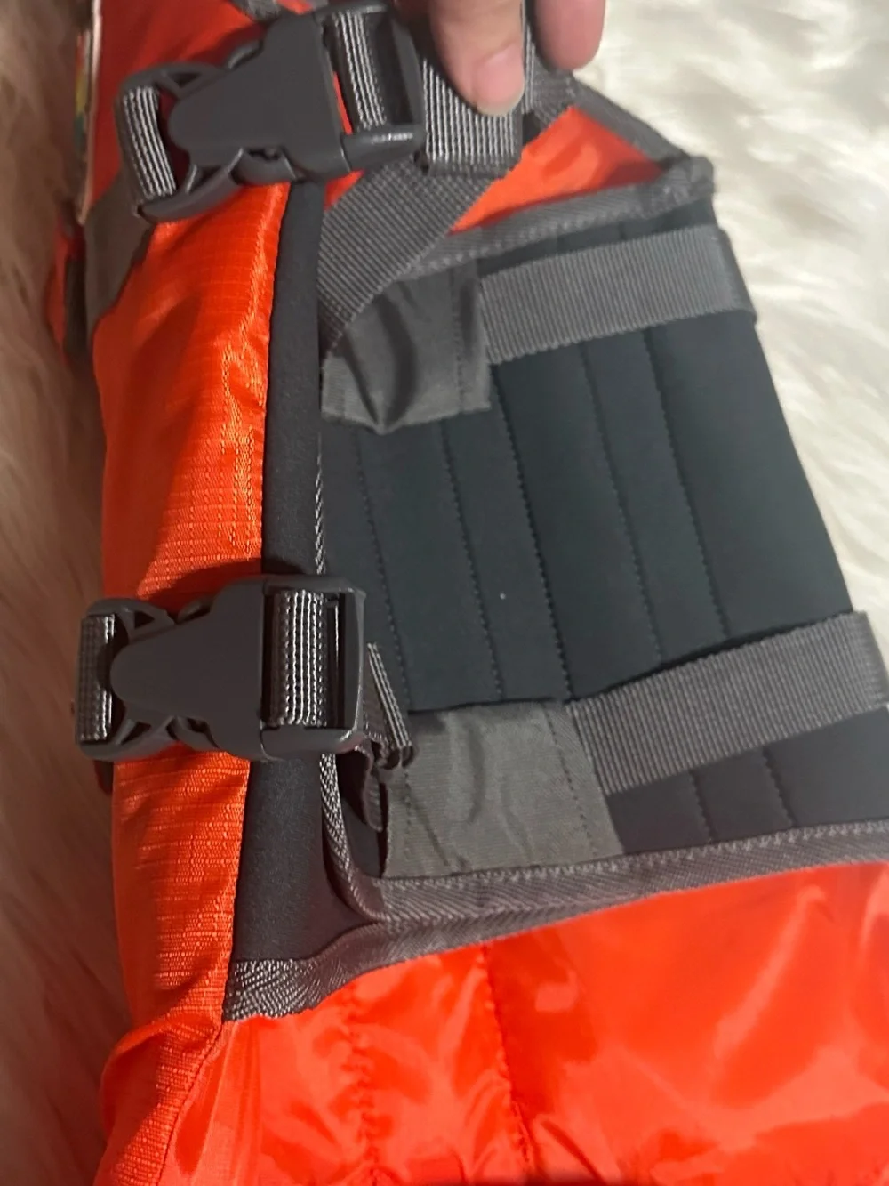 Granby Splash Life Jacket for Small Pets - Bright Orange